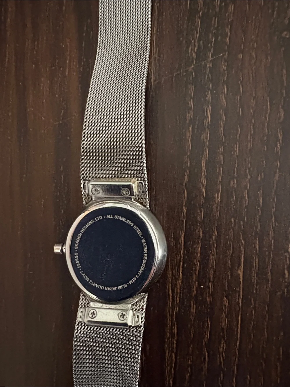 Skagen Stainless Steel Mesh Bracelet Watch